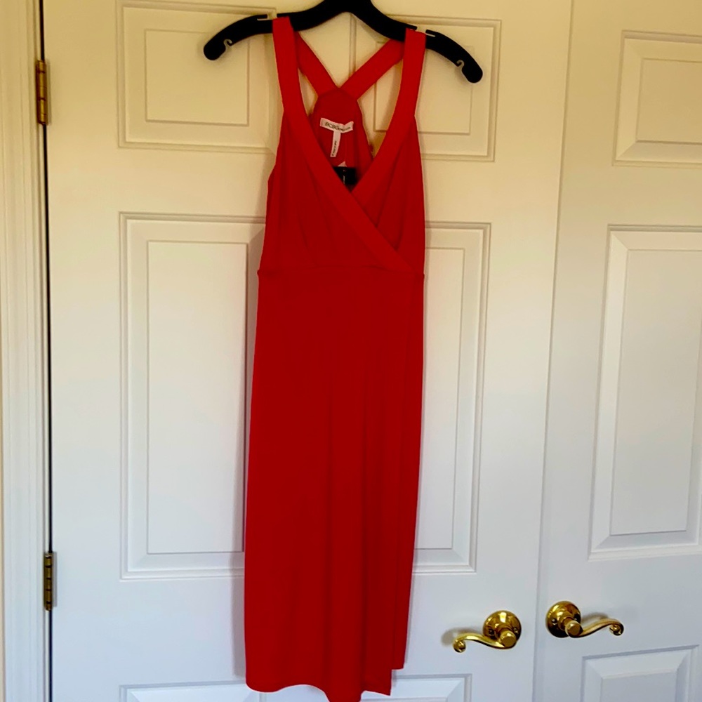 BCBG red dress